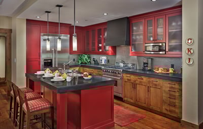 Gourmet kitchen