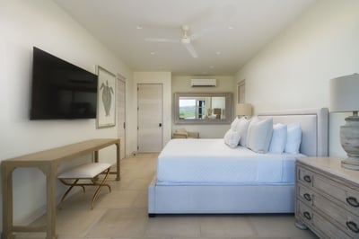- Relax in a plush bed framed by serene tones, soft lighting, and clean lines
- Watch your favorite 