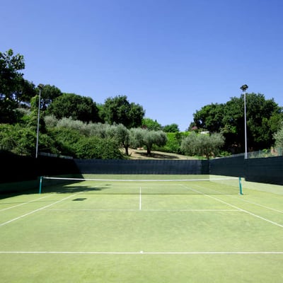 Shared Tennis Court