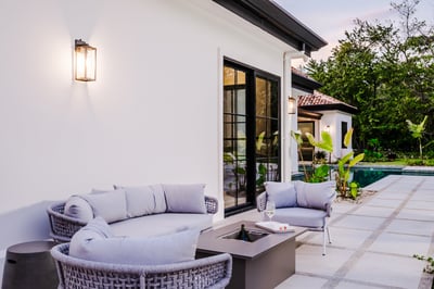 Main House Fire Pit Area