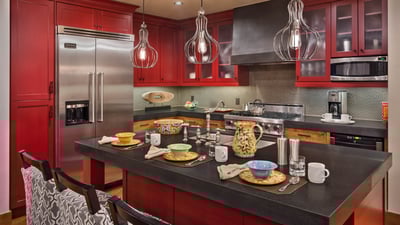 Gourmet kitchen
