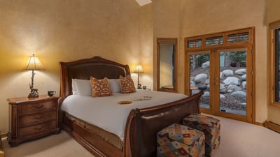 Primary king suite on main level