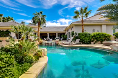 Refreshing salt water pool to take a dip!