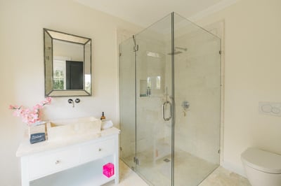 9BDR ocean view villa with full staff, golf carts, movie theater and gym
